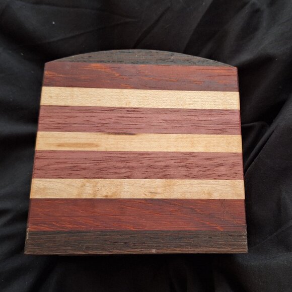 Handmade Wood Napkin Holder - Picture 2 of 6